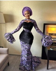 Aso Ebi Lace Styles For Wedding