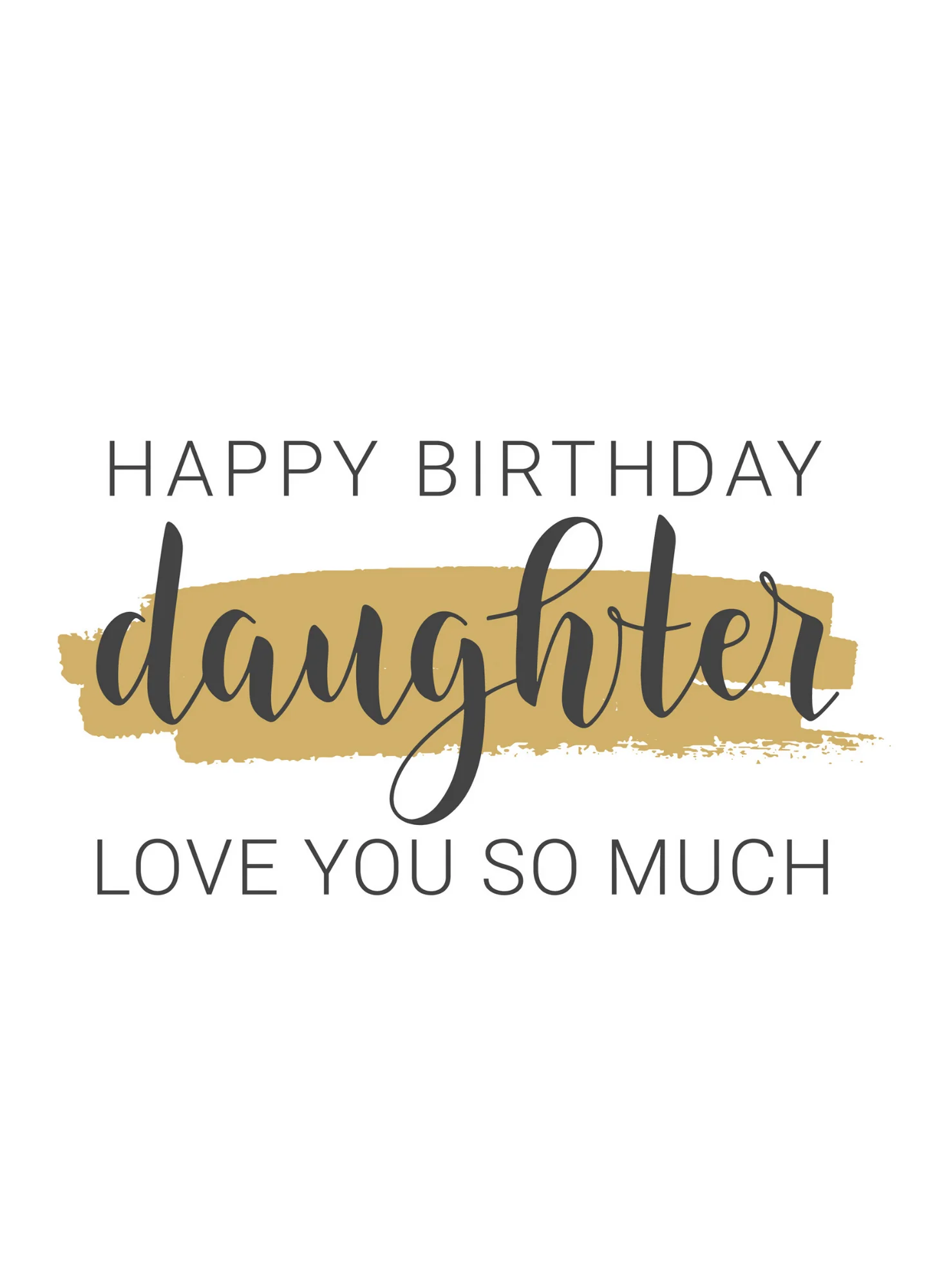 Happy Birthday Daughter