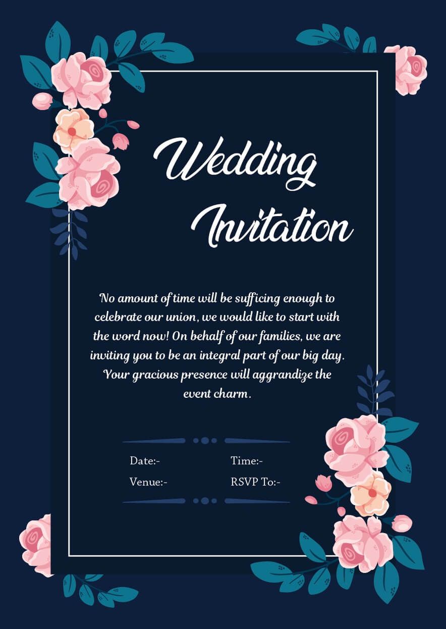 Wedding Invitation Message