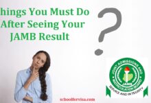 Things You Must Do After Seeing Your JAMB Result